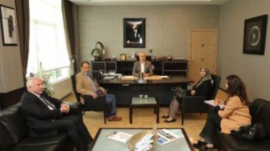 B&uuml;y&uuml;kşehir Sosyal Hizmetler Dairesi Başkanından K&ouml;semusul&rsquo;a Ziyaret