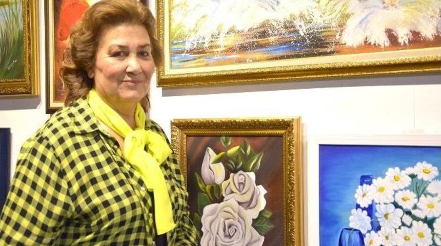 75 Yaşında Resim Yapmayı &Ouml;ğrendi