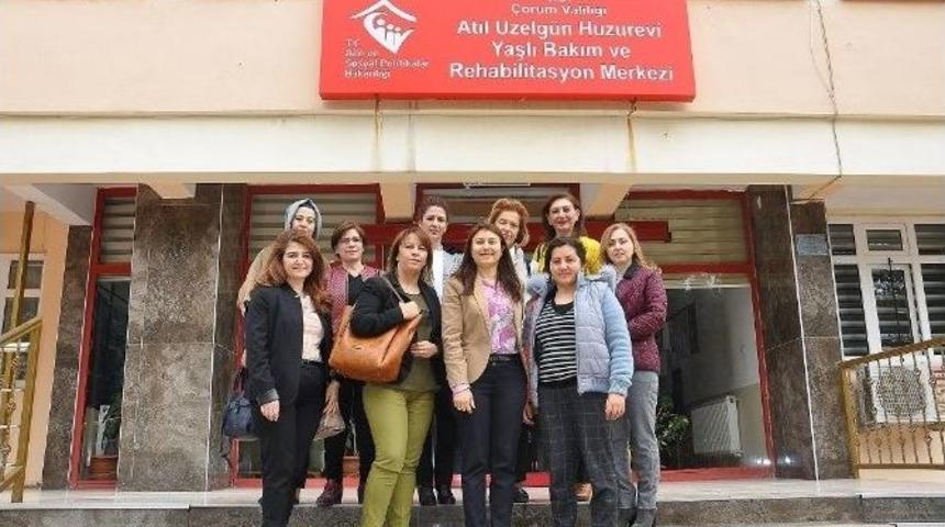 Kadın Girişimcilerden Huzurevine Ziyaret
