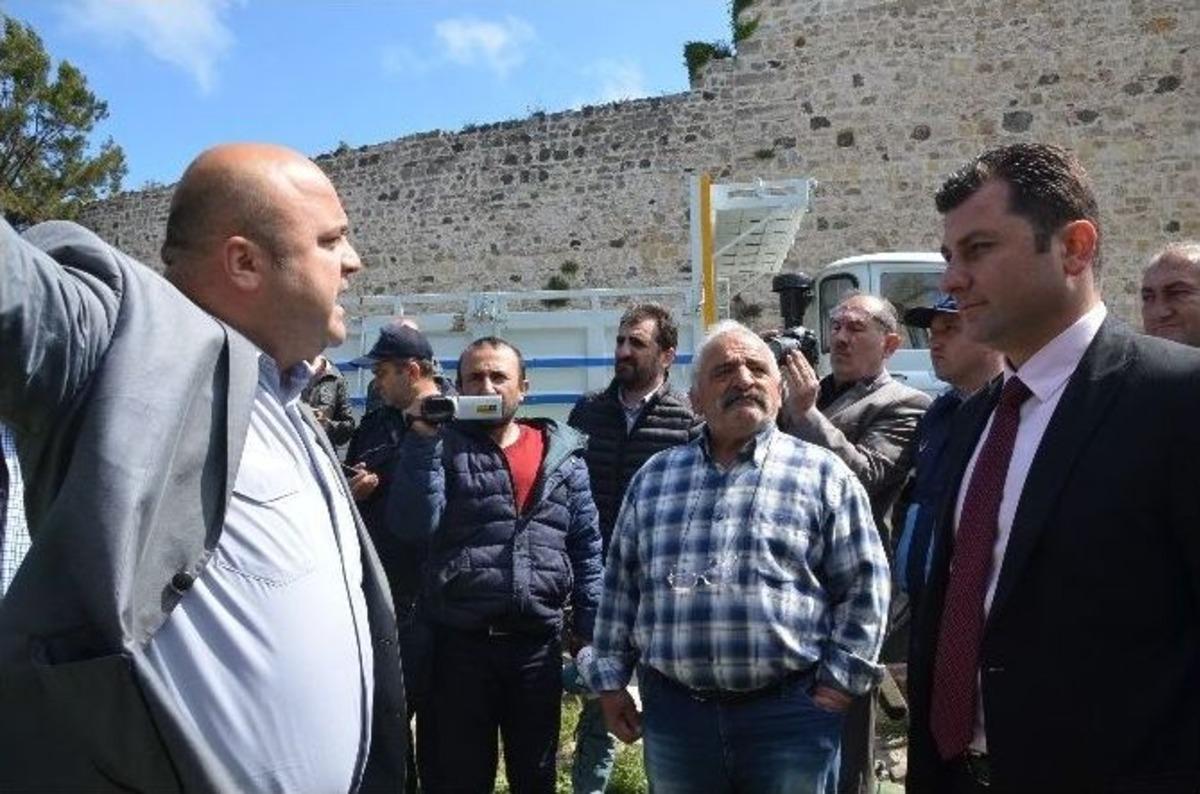 Sinop&rsquo;ta Zabıta-esnaf Gerginliği
