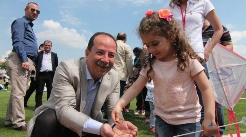 U&ccedil;urtma Şenliği Renkli G&ouml;r&uuml;nt&uuml;lere Sahne Oldu