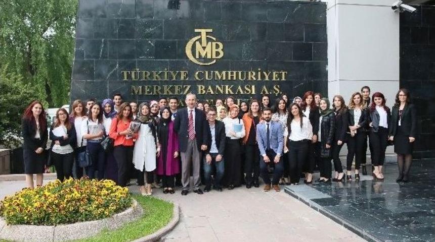 Ne&uuml; Uygulamalı Bilimler Y&uuml;ksekokulundan Merkez Bankasına Ziyaret