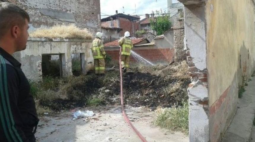 Ot Yangını Korkuttu