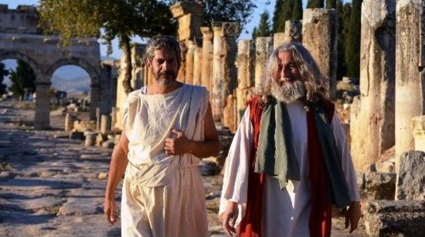 Filozof Epiktetos&rsquo;un Belgesel Filminin &Ccedil;ekimleri Denizli&rsquo;de Yapıldı