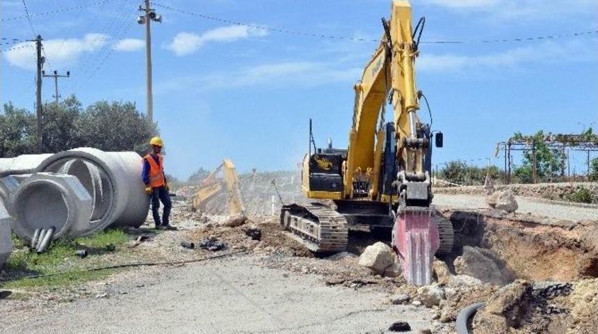 Alanya&rsquo;da Kanalizasyon &Ccedil;alışmaları