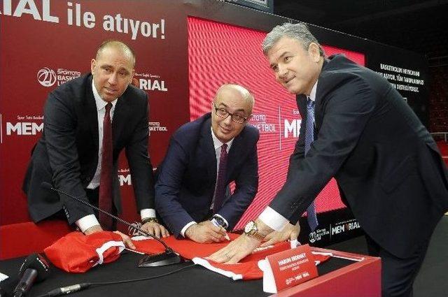 T&uuml;rk Basketboluna Memorıal&rsquo;dan Sağlıklı Destek 1