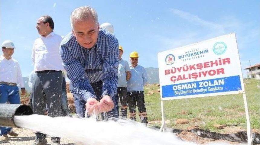 Denizli&rsquo;nin En B&uuml;y&uuml;k Su Deposu Faaliyete Ge&ccedil;ti
