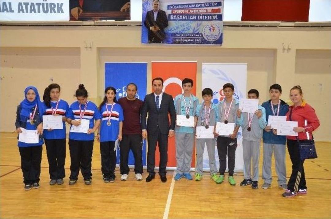 Okul Sporları Dart Yıldızlar Kız-erkek Grup M&uuml;sabakaları Sona Erdi