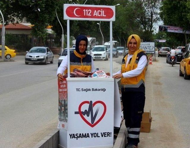 Gaziantep’te 112 Ambulanslarına Fermuar Tatbikatı