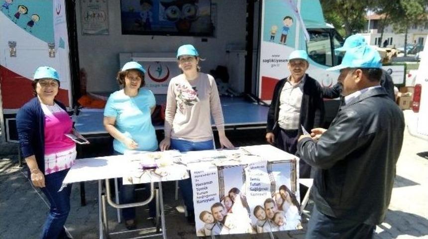 Lapseki Tsm &Ccedil;&ouml;lyak Ve Astım Hastalığına Karşı Bilgilendirdi