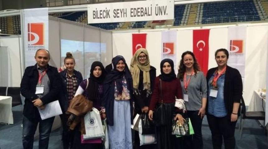 Bilecik Şeyh Edebali &Uuml;niversitesi Educaturk Fuarında Lise &Ouml;ğrencilere Tanıtıldı
