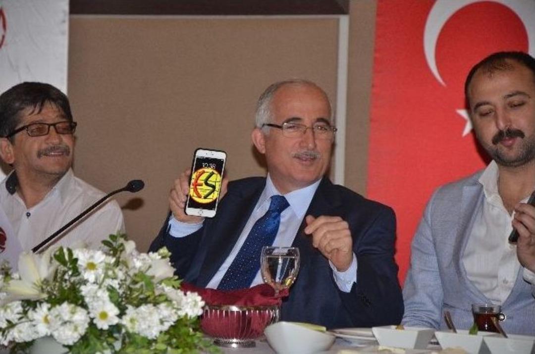 Vali Tuna, Spor Muhabirleriyle Buluştu