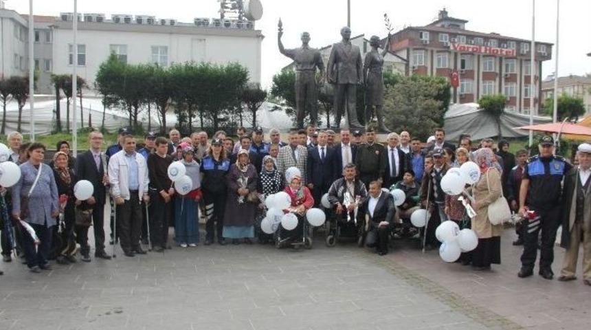 Bartın&rsquo;da Engelliler Haftası Y&uuml;r&uuml;y&uuml;ş&uuml;
