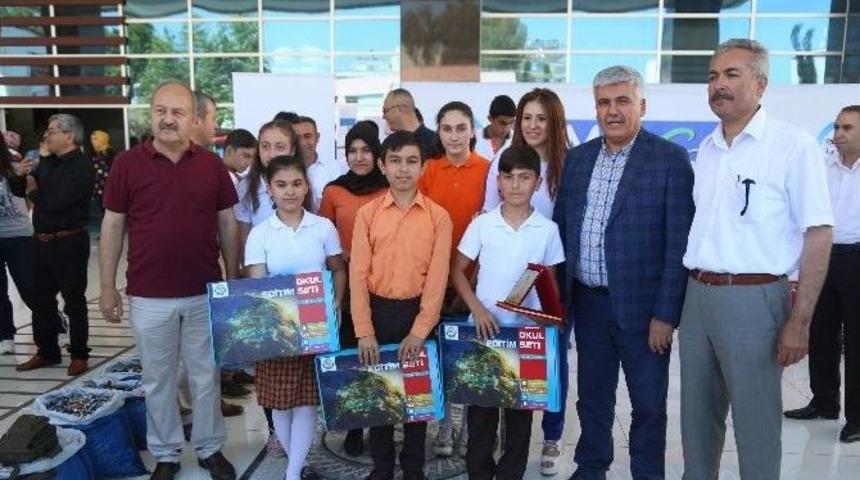 Serik&rsquo;te &Ouml;ğrenciler 1 Ton Atık Pil Topladı