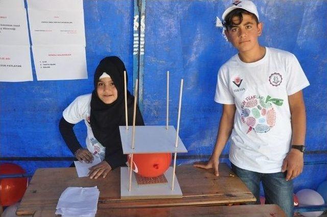 Güverada Ortaokulu’nda Tübitak Bilim Şenliği