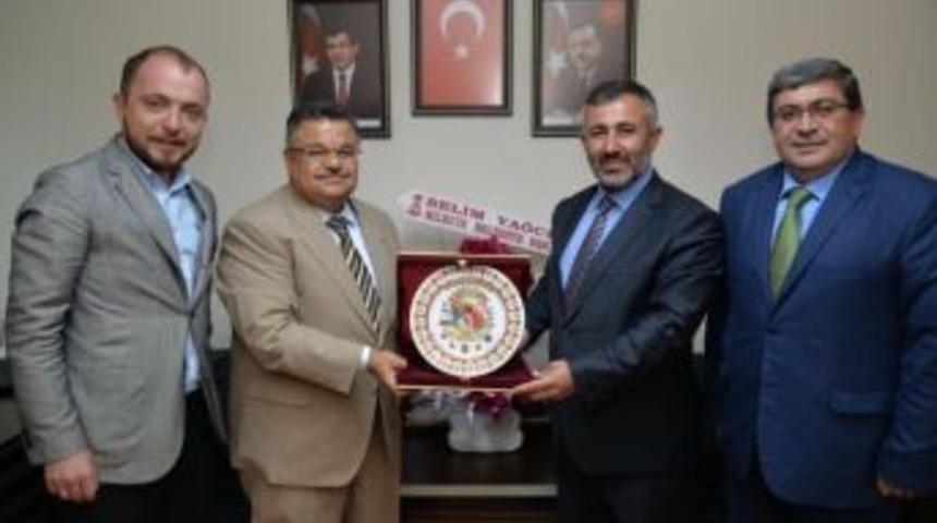 Başkan Yağcı&rsquo;dan Yıldırım&rsquo;a Hayırlı Olsun Ziyareti