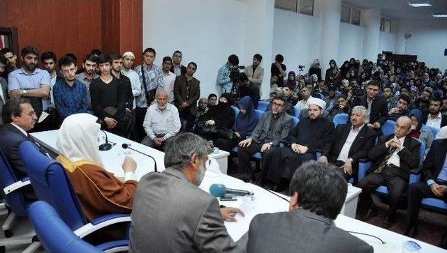 Allame Muhaddis Muhammed Avvame Ne&uuml; İlahiyat Fak&uuml;ltesinde Konferans Verdi 1