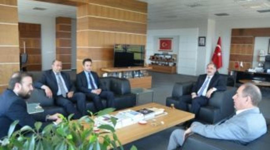 Rekt&ouml;r Şimşek&rsquo;e Ziyaret