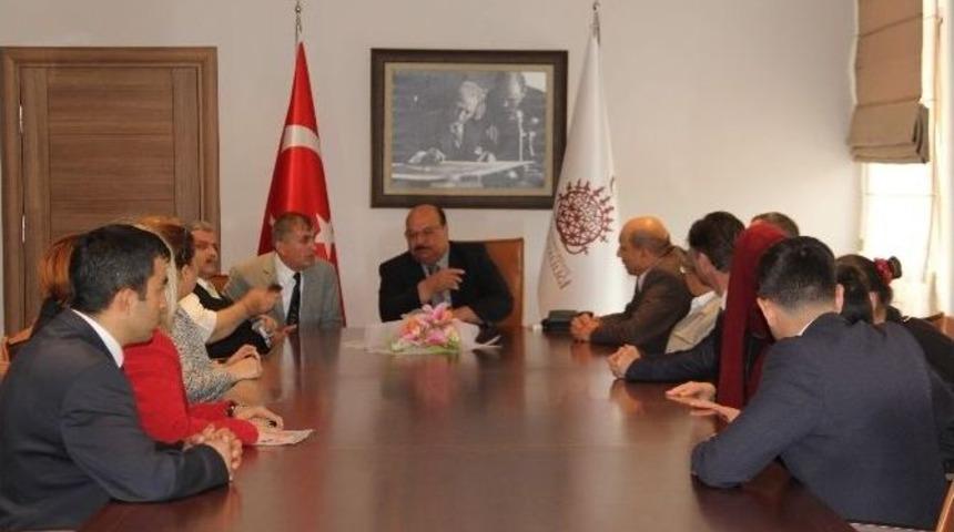 Engelli Derneklerinden Valiliğe Ziyaret