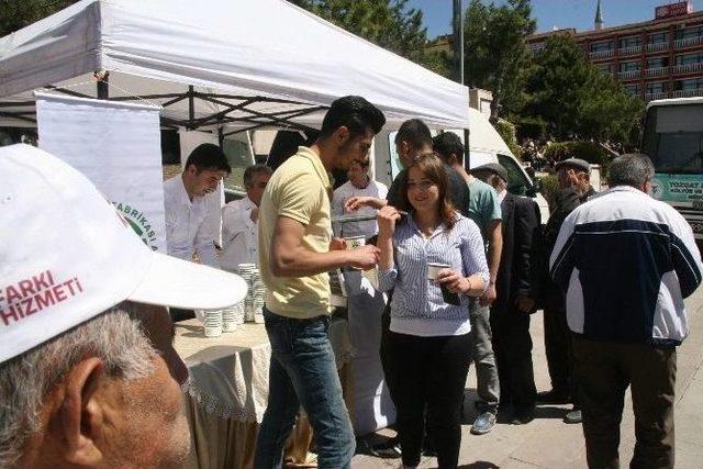 Kayseri Şeker Fabrikası Yozgatlılara Lokma İkram Etti 2