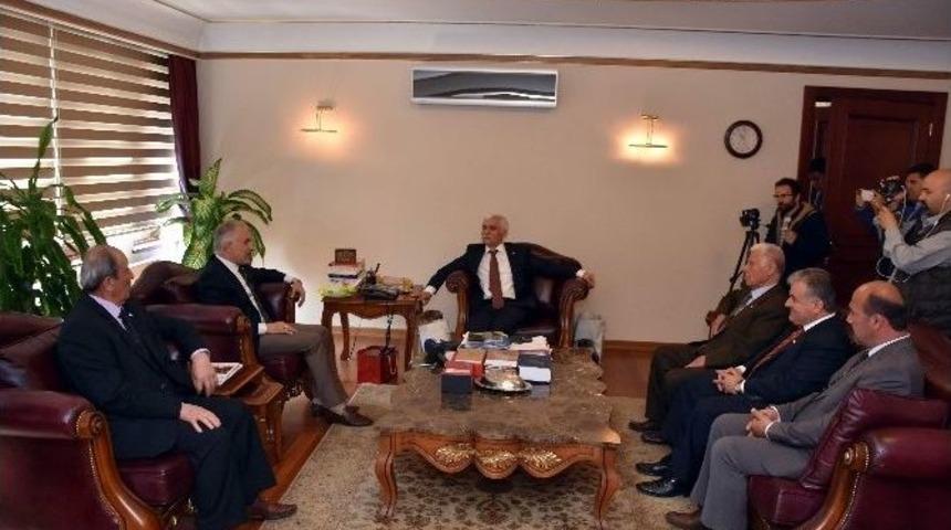 Kızılay Genel Başkanı Vali Alimoğlu&rsquo;nu Ziyaret Etti