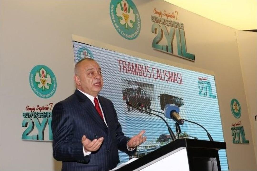 Başkan Erg&uuml;n B&uuml;y&uuml;kşehirdeki İkinci Yılını Değerlendirdi