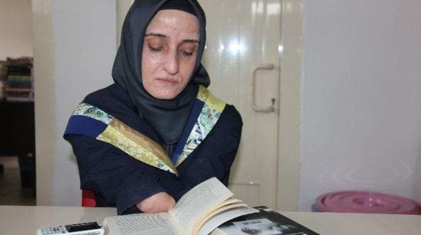 (&ouml;zel Haber) Engelini Aştı, &Uuml;&ccedil; &Uuml;niversite Bitirdi, 4&rsquo;&uuml;nc&uuml;s&uuml;n&uuml; Okuyor