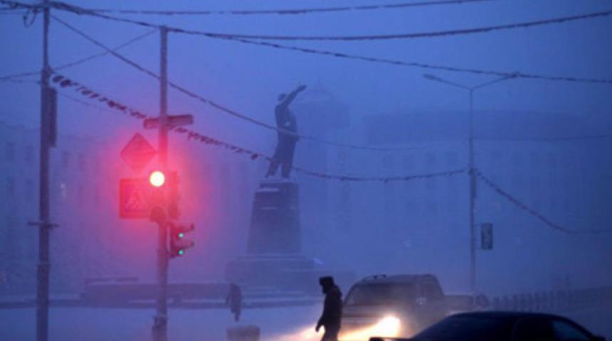 D&uuml;nyanın en soğuk k&ouml;y&uuml; Oymyakon