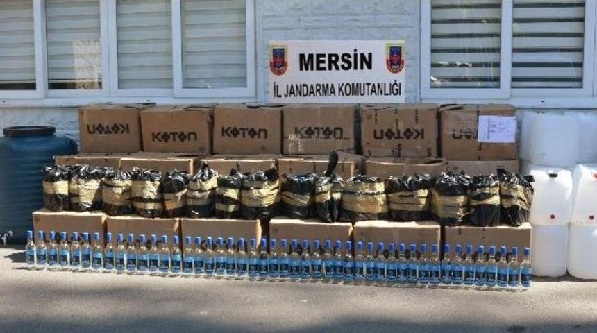 Mersin&rsquo;de Sahte İ&ccedil;ki Operasyonu