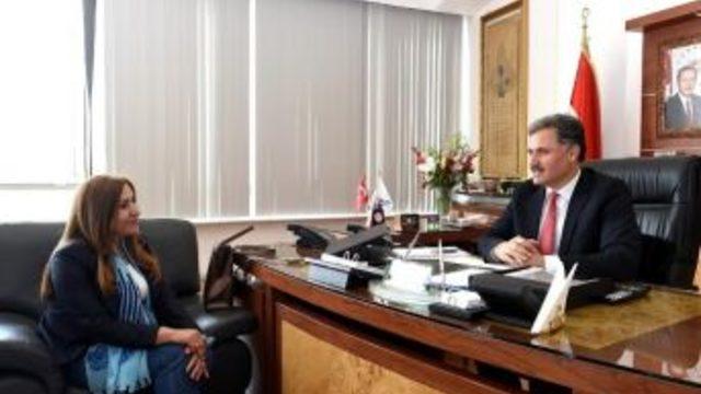Gazeteci- Yazar Meryem Aybike Sinan, Başkan Çakır’ı Ziyaret Etti