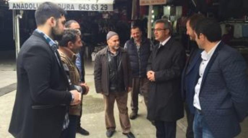 Başkan Köşker’den Esnaf Turu