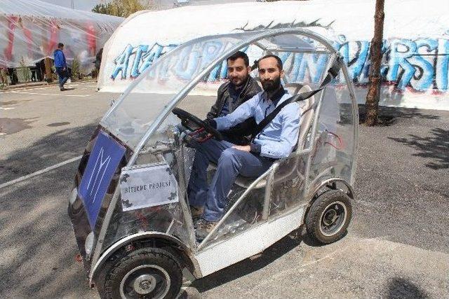 Gen&ccedil; M&uuml;hendisler Tasarım &Ccedil;alışmalarını Sergiledi 1