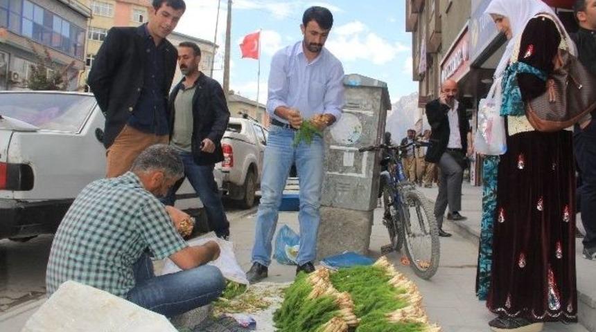 Hakkari&rsquo;de Şifalı Pancar Tezgahları Kuruldu