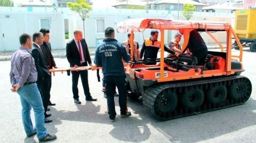 Afad&rsquo;a 8x8 Amfibik Ara&ccedil;