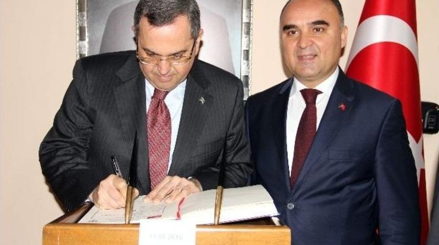 Azerbaycan Ankara B&uuml;y&uuml;kel&ccedil;isi Faik Bagirov, Kastamonu&rsquo;ya Geldi