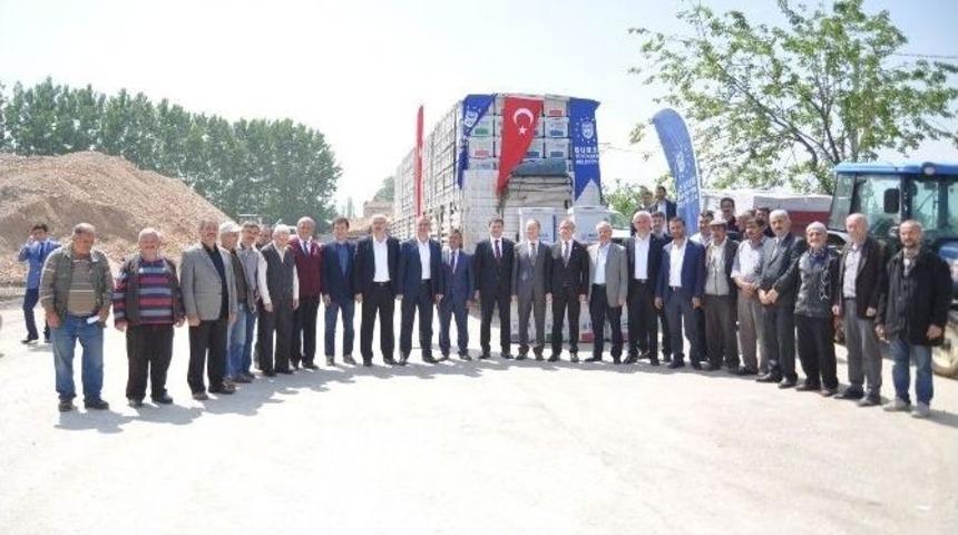 İneg&ouml;ll&uuml; Arıcılara Kovan Desteği