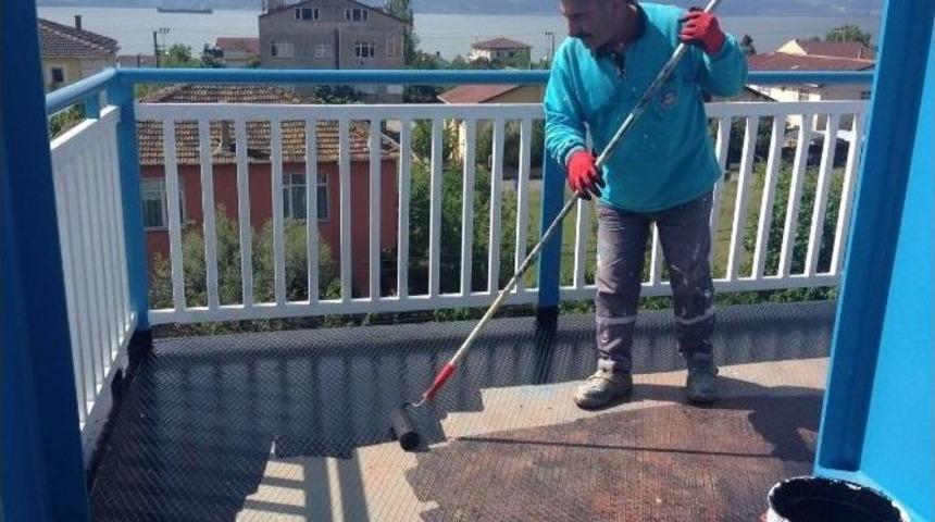 K&ouml;rfez&rsquo;e &Uuml;st Ge&ccedil;it Yapımları Devam Ediyor