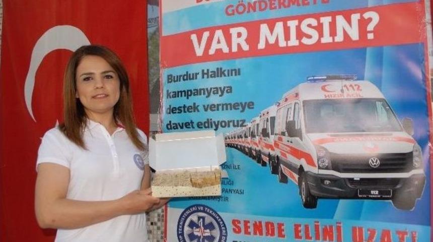 Ter&ouml;rle M&uuml;cadele Eden Ekiplere Ceviz Ezmesi Kampanyası
