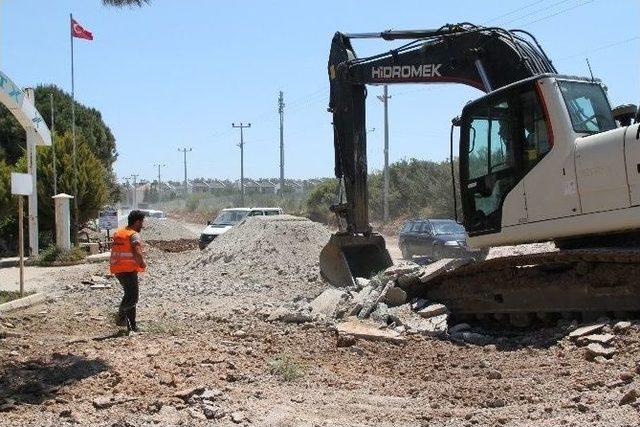 Aydın Büyükşehirden Didim’de Yol Çalışmaları