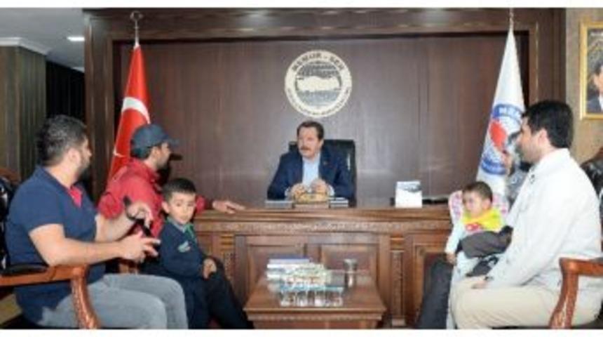 Suriyeli Aileden Memur-sen&rsquo;e Teşekk&uuml;r