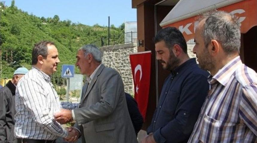 Başkan Aksu&rsquo;dan &Ccedil;aldağ Karakolu&rsquo;na Moral Ziyareti