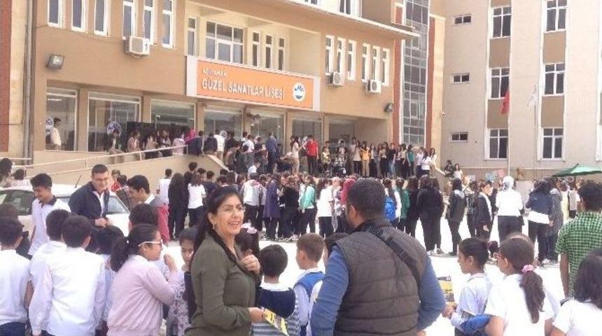 G&uuml;zel Sanatlar Lisesi Tanıtım Etkinliği D&uuml;zenledi