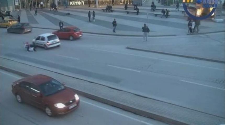 Eskişehir&rsquo;de Trafik Kazaları Mobese&rsquo;de
