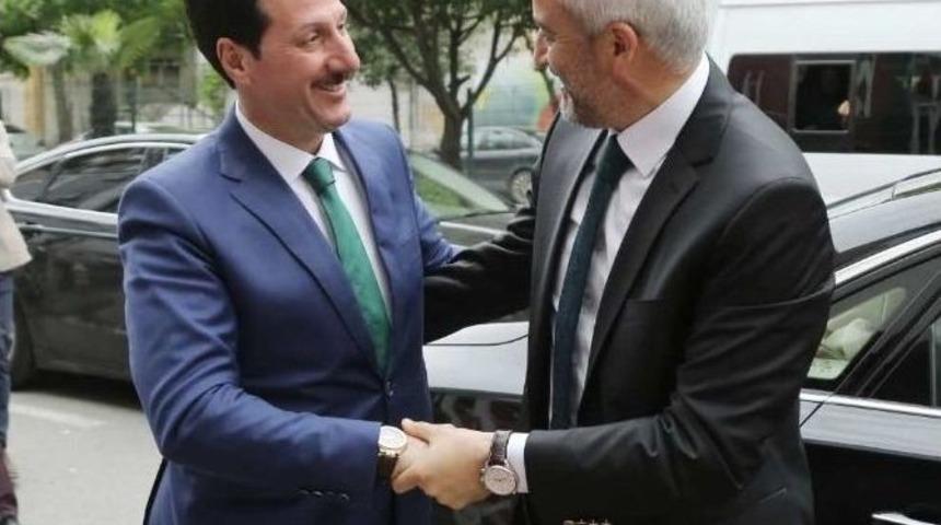 Enver Yılmaz&rsquo;dan Başkan Tok&rsquo;a Ziyaret