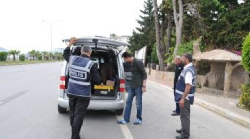 Alanya Polisi Denetimleri S&uuml;rd&uuml;r&uuml;yor