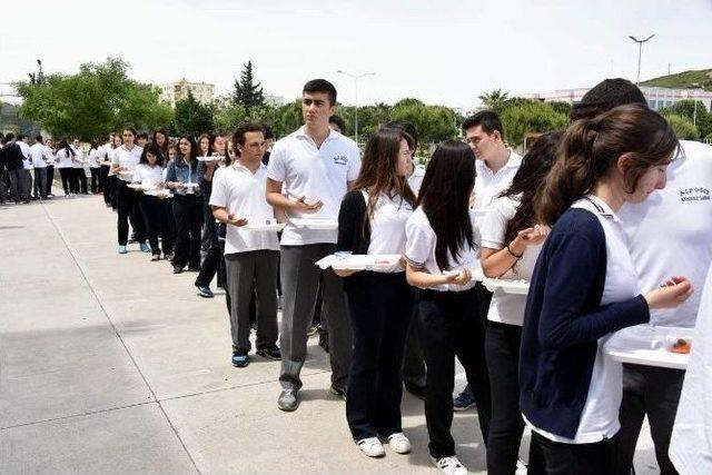 Alp Oğuz Anadolu Lisesi’nde Lokma Hayrı