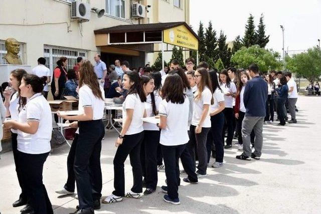 Alp Oğuz Anadolu Lisesi’nde Lokma Hayrı