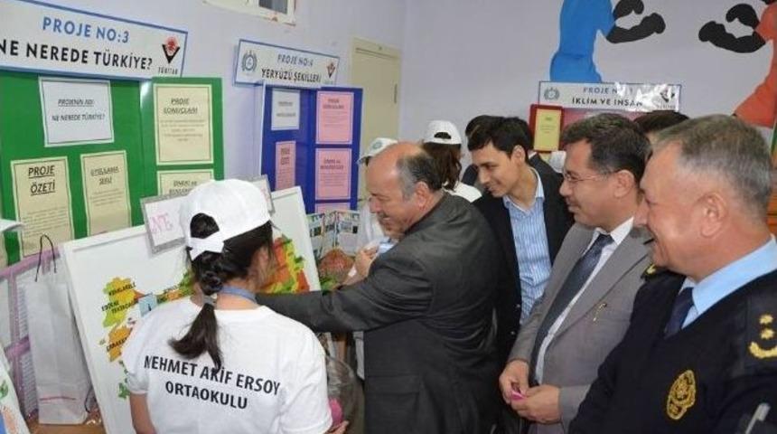 Mehmet Akif Ersoy Ortaokulu&rsquo;nda &rsquo;t&uuml;bitak 4006 Bilim Fuarı&rsquo;