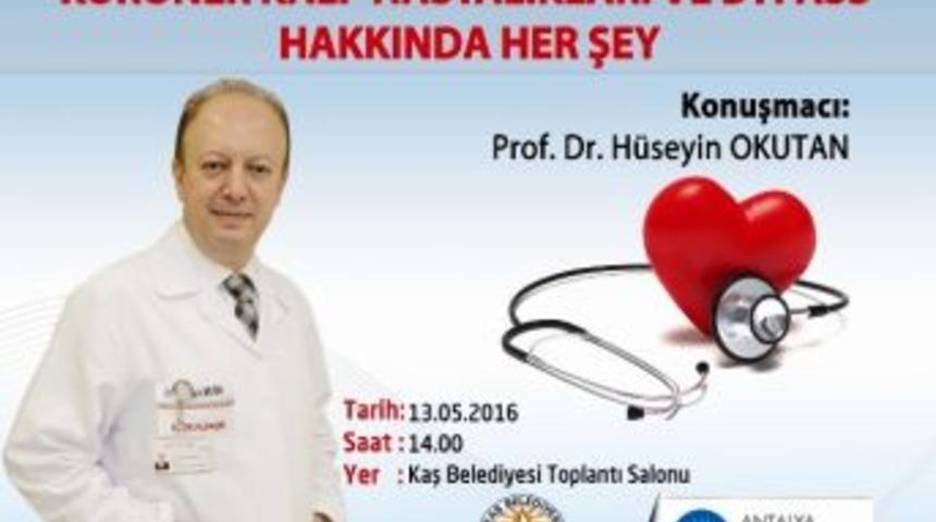 Prof. Dr. H&uuml;seyin Okutan Kaş Halkıyla Buluşacak
