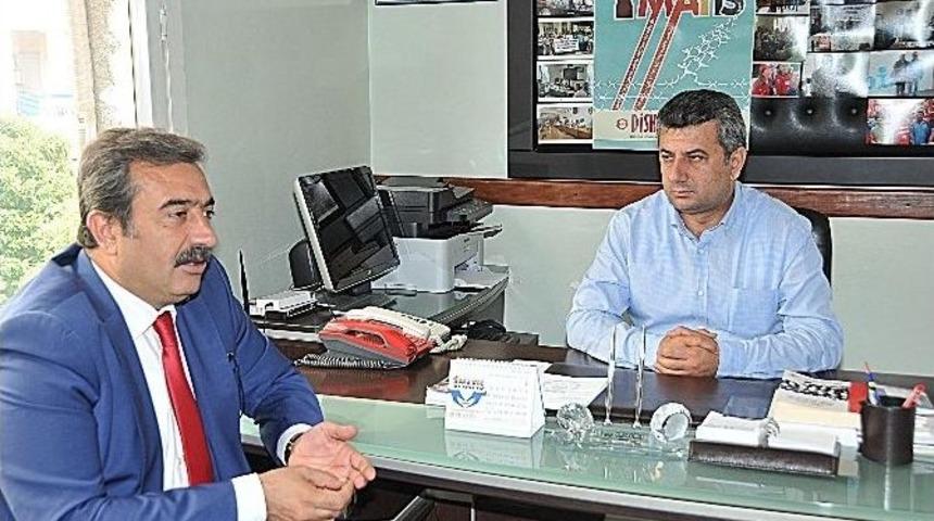 &Ccedil;etin: "başarılarımın Temelinde, İş&ccedil;ilerimizin Gayretli &Ccedil;alışmaları Var"